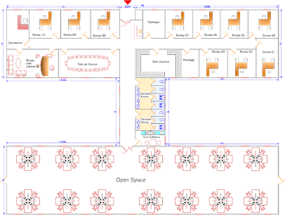 Bloc bureaux