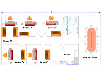 Bloc bureaux